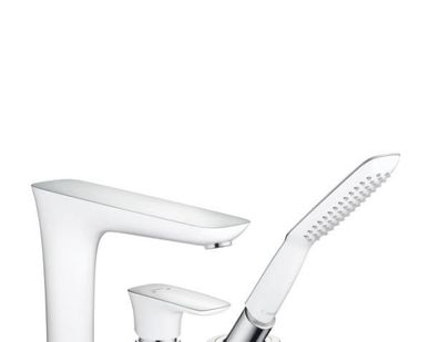 фото Смеситель HANSGROHE PuraVida для установки на борт ванны, 15432400
