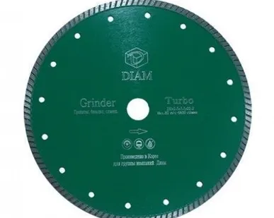 фото Алмазный круг для сухой резки Turbo Grinder 180