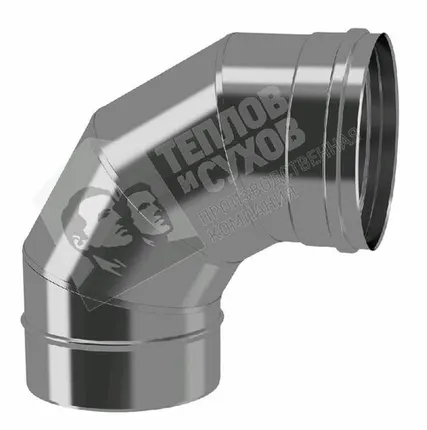 Фото №0 Отвод 87 OM-Р AISI 430 0,5 мм 150