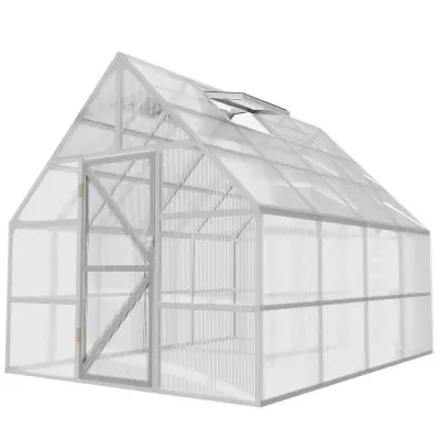 Фото №0 Теплица английская ЧЕЛСИ 3х4 м, цвет Белый (RAL 9003)