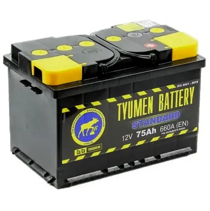 Фото №0 Аккумулятор Тюмень Standard 75 Ач о.п.