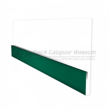 Фото №0 Начальная планка (сайдинг блок-хаус) RAL 6005 (Зеленый мох)