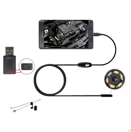 Фото №0 Эндоскоп USB для Android смартфонов, планшетов, ноутбуков.