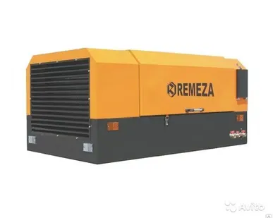 фото Дизельный передвижной компрессор remeza дк-4/10рд