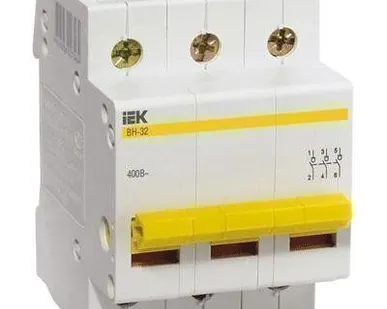 фото Рубильник ВН-32 3Р 100А IEK