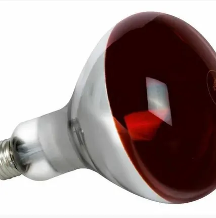 Фото №0 Лампа тепловая ИКЗК 250Вт Е27 (красная)