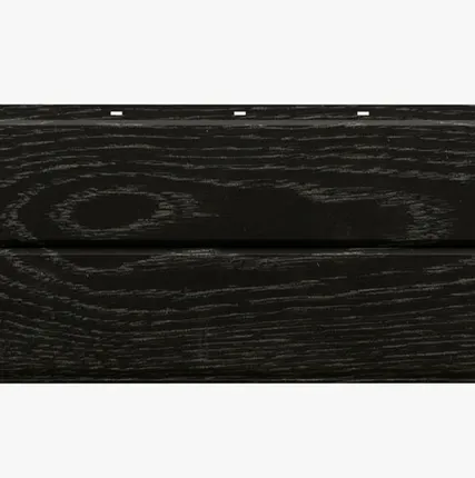 Фото №0 Сайдинг Потолочно-фасадная панель «Софит» покрытие 3D мореный дуб Россия, эконом, 0.4-0.45 мм