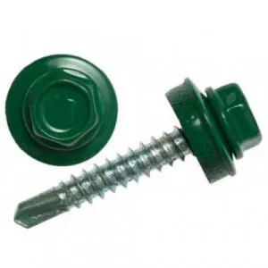 фото Саморез кровельный 5,5х 25, (зеленый мох) RAL 6005 КРс ZP
