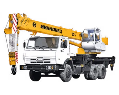 фото Автокран Ивановец КС-5576К 32 тонны