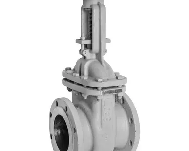 фото Задвижка клиновая литая с выдвижным шпинделем фланцевая Ру-40 Т-450 (н/п, вд, п, ) 30с15нж Ду - 200 мм