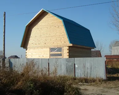 фото Дачный дом из бруса под ключ 2.2х3.8, 8,36кв.м.
