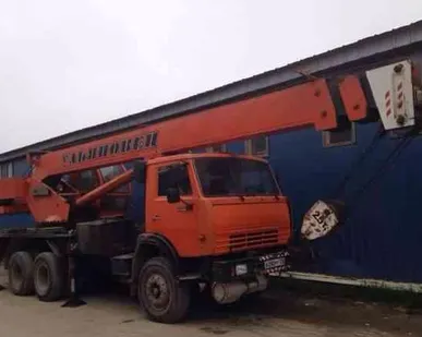фото Услуги автокрана 25 тонника