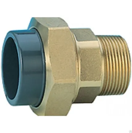 Фото №0 Муфта накидная ПВХ-латунь 50х1 1/2"