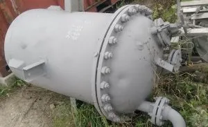 Фото №0 Емкость нержавеющая, объем — 0,4 куб.м., вертикальная, толстостенная Б/У в Москве