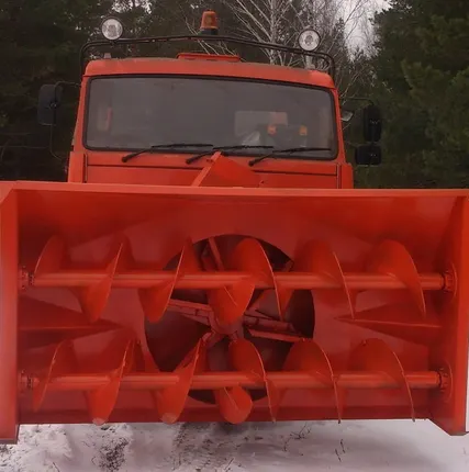 Фото №0 Шнекороторный снегоуборочный комплекс СШР–2,6Г (передняя навеска) для навески на КАМАЗ, УРАЛ