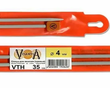 фото прямые VTH металл d 4.0 мм 35 см VIZANTIA