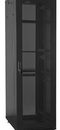 Фото №0 Шкаф напольный 19, 42U Hyperline TTC-4266-GS-RAL9004