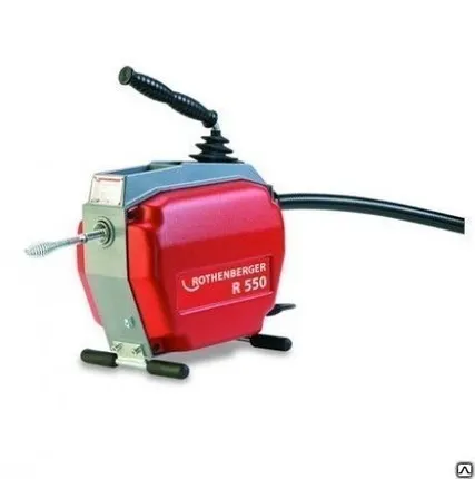 Фото №0 Машина для прочистки труб Rothenberger R 550