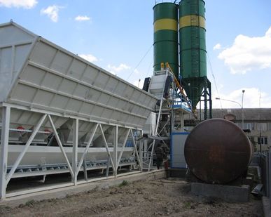 фото Стационарный бетонный завод Sumab Т-15
