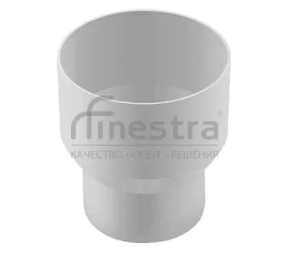 Фото №0 Муфта трубы переходная Альта-Профиль ПВХ