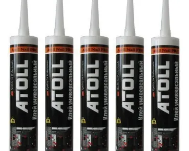 фото Жидкие гвозди на основе растворителя Atoll Extra Nail 280 ml