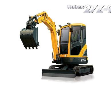 фото Мини-экскаватор гусеничный Hyundai R27Z-9