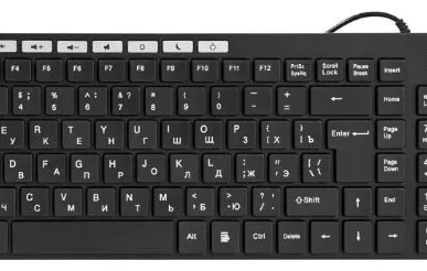 фото Проводные клавиатуры  Defender OfficeMate MM-810 (45810)