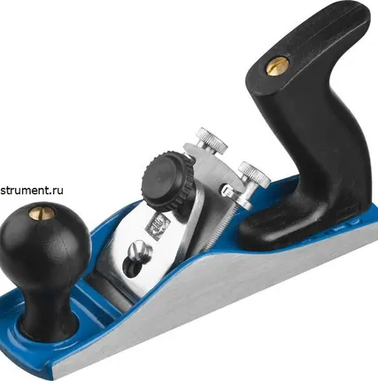 Фото №0 Рубанок металлический Литой С регулируемым лезвием 45мм Модель 3 Классик 210х55 мм ЗУБР 18500