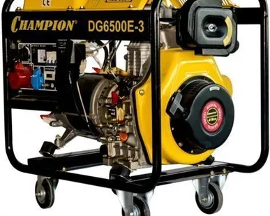 фото Генератор дизельный трехфазный CHAMPION DG-6000E-3 (220/380В)