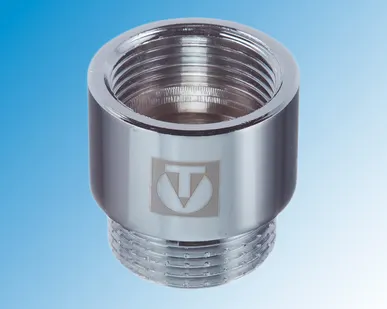 фото Удлинитель никелированный 3/4″х15 мм внутренняя/наружная резьба