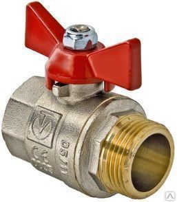 фото Кран шаровый 3/4" внутренняя бабочка VALTEC