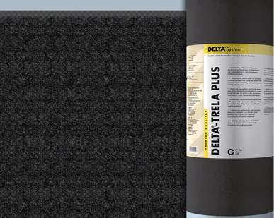 фото DELTA®-TRELA PLUS диффузионная Объемная мембрана для фальцевых крыш + 2х склей.зоны (45м2/рул)