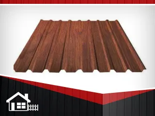 фото Профнастил НС-35 RAL Античный дуб