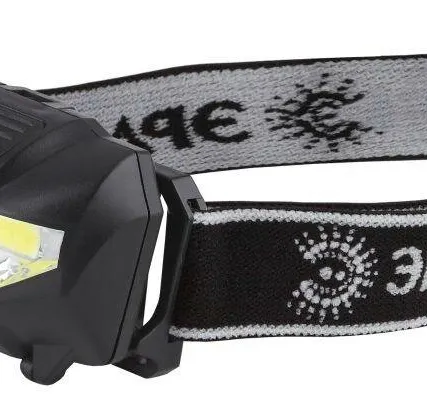 Фото №0 Фонарь налобный светодиодный ЭРА GB-501 Блэкджек на батарейках мощный яркий 3 режима черный