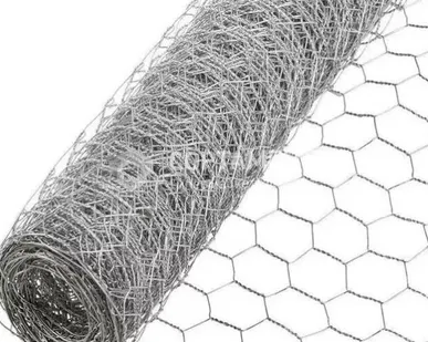 фото Сетка крученая из проволоки 25*25*0,6 (1*100) оц