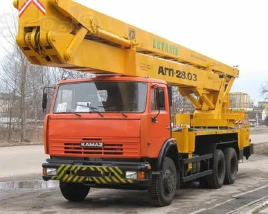 фото Аренда автовышки 28 метров