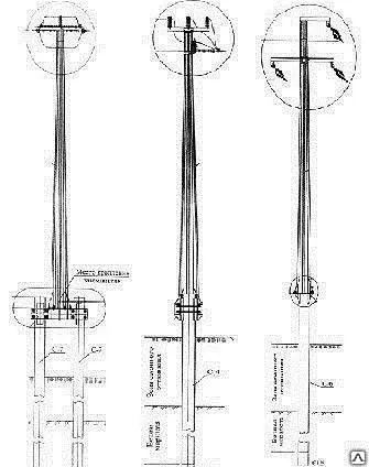 Фото №0 Стальная опора ОПМ35-4