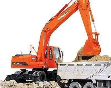фото Экскаватор колесный DOOSAN S210W-V 4х4