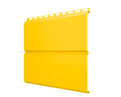 фото Сайдинг Кровля Сервис Экобрус Желтый цинковый 0,45 мм Полиэстер