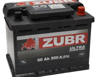 фото Аккумулятор ZUBR 60Аh о.п
