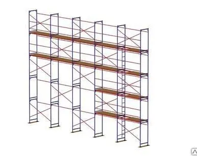 фото Леса строительные 4,0 м на 6,0 м