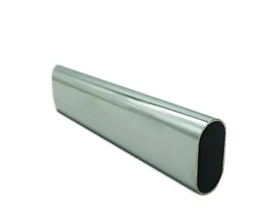 фото Труба овальная (штанга для шкафа) 15*30 мм SOLLER хром 3 м