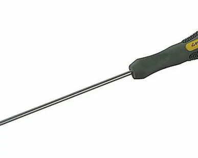 фото Отвертка STAYER "MAX-GRIP" Precision Cr-V, намагн, SL 3,0x100мм