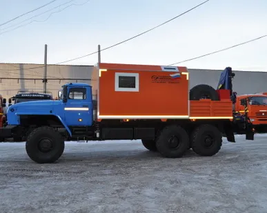 фото МП с КМУ на шасси Урал 4320-1953-72