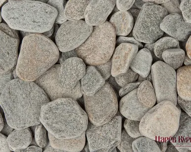 фото Голыш плоский "Искорка", серый