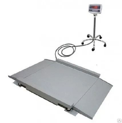 Фото №0 Низкопрофильные весы ЕВ4-1000-Н (1x1), индикатор WI-5R