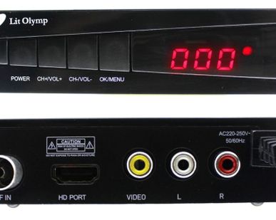фото Цифровой телевизионный ресивер DVB-T2 LIT OLYMP