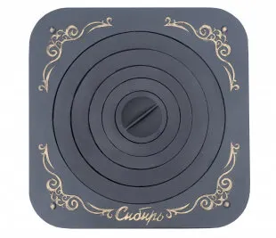 Фото №0 НМК Плита чугунная под казан "Сибирь" (с конфорками, 520*520)