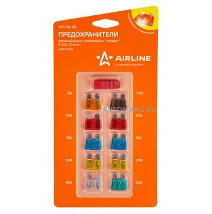 Фото №0 AIRLINE Предохранители стандарт с индикатором