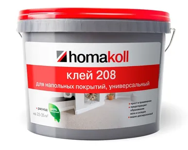 фото Клей Homakoll 208 универсальный - 10л/14кг